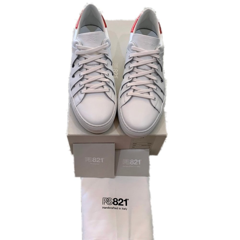 PS821 Made In Italy MENS COUTURE SNEAKERS PS821 S.4 LIMITED PRODUCTION